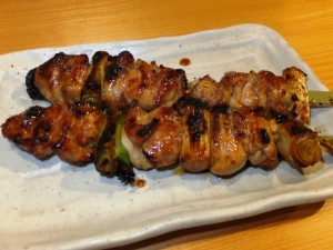 もも肉の焼き鳥