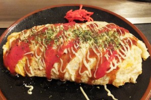 おむれつ焼そば