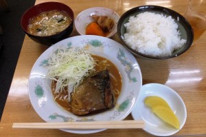 さばみそ定食