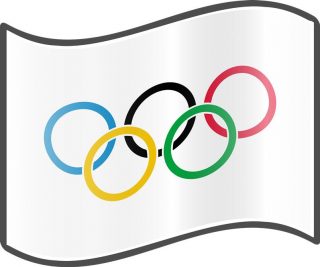 オリンピックの旗（五輪旗）
